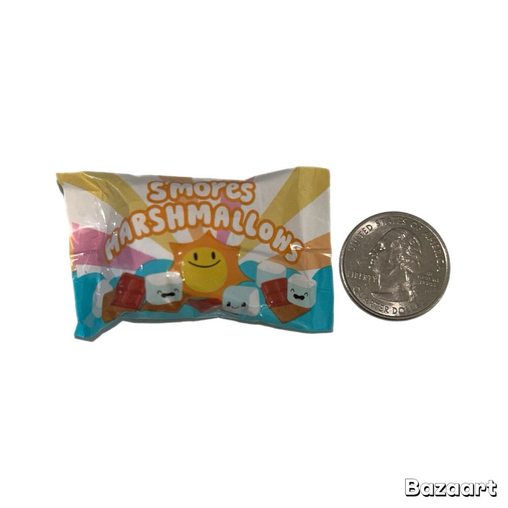 Miniverse Make It Mini Mini Bag of S'mores Marshmallows New